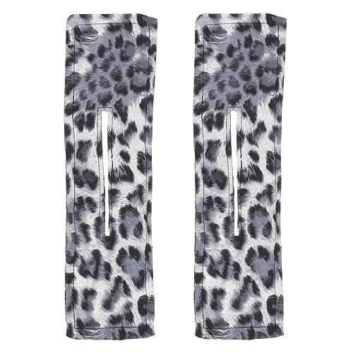 FONDOTIN Leopard Dutt Maker 2 Stück Duttformer Für Frauen Und Mädchen Leicht Tragbar Haarstyling Tool Für Hochzeiten Partys Alltag Haar Accessoires Mit Elegantem Design von FONDOTIN