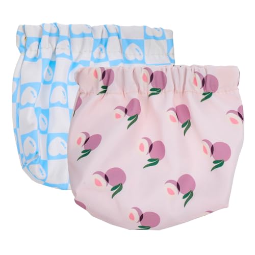 FONDOTIN 2 Stück Teiliges Kosmetiktaschen Kleine Make Up Taschen Reißverschluss Bedruckt Kompakte Lippenstift Tasche Handliche Organizer für Frauen Unterwegs Grün Blau Muster von FONDOTIN