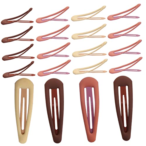 FONDOTIN 20 Stück Haarspangen für Teiliges Glitzer Haaraccessoire aus Resin Rutschfeste Haarklammern Vielseitig für Verschiedene Frisuren für Mädchen von FONDOTIN