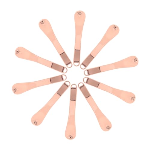 FONDOTIN 20stücke Gesichtsmasken-applikator Aus Zinklegierung Spatel Für Kosmetische Hautpflege Make-up-löffel Zum Auftragen Von Cremes Portionierer Für Augencreme Und Gesichtscremes Werkze von FONDOTIN