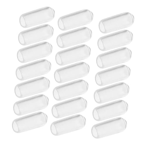 FONDOTIN 200stücke Gummi Endkappen Für Haarbänder Stirnband-ersatzkappen Schlauchspitze Gummienden Für Stirnbänder Haarreifenkappen Endkappen Für Stirnbänder Ersatz Für Gummi-endkappen von FONDOTIN