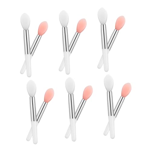 FONDOTIN 24 Stück Teiliges Lippen make up Wiederverwendbaren Silikon applikatoren Mini Langlebig Präzise für Lippenstift und Lippenbalsam Tragbar für Damen und Mädchen Geschenkidee FONDOTIN 24 Stück Teiliges Lippen make up Wiederverwendbaren Silikon applikatoren Mini Langlebig Präzise für Lippenstift und Lippenbalsam Tragbar für Damen und Mädchen Geschenkidee von FONDOTIN