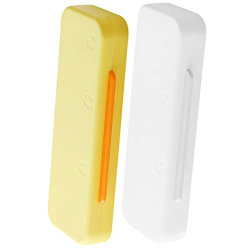 FONDOTIN 2stücke Bleistiftboxen Aus Plastik Mit Doppeltem Fach Für Stifte Bleistifte Und Schreibwaren Kompakt Und Leicht Für Schüler Und Junge Mädchen von FONDOTIN