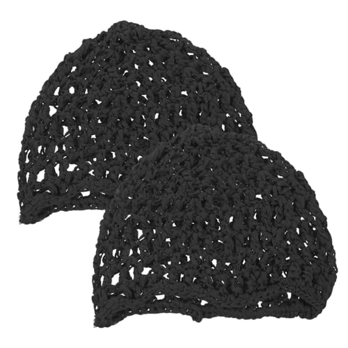 FONDOTIN 2stücke Haarnetze Für Frauen Zum Schlafen Mesh Material Nicht Rutschen Bequem Tragen Haar Schutz Lange Haltbarkeit Netz Design Für Schlaf von FONDOTIN