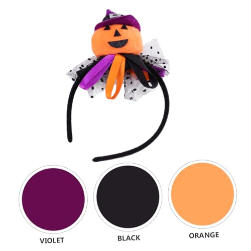 FONDOTIN 2stücke Kürbis Haarreifen Aus Metall Und Halloween Kopfbedeckung Für Erwachsene Und Junge Mädchen Dekorative Haaraccessoires Für Festivals von FONDOTIN
