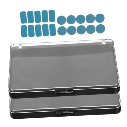 FONDOTIN 2stücke Leere Make-up-palette Leere Kosmetische Palette Für Lidschatten Highlighter Contour Mit Transparentem Deckel Für Make-up-organisation FONDOTIN 2stücke Leere Make-up-palette Leere Kosmetische Palette Für Lidschatten Highlighter Contour Mit Transparentem Deckel Für Make-up-organisation von FONDOTIN
