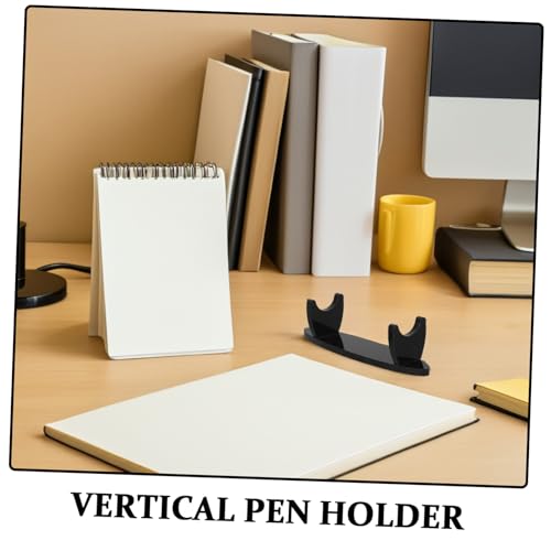 FONDOTIN 2stücke Stiftständer Aus Acryl Für Schreibtisch Füllfederhalterständer Und Bleistifthalter Organizer Für Stifte Make-up-pinsel Und Schminktisch Schwarz von FONDOTIN