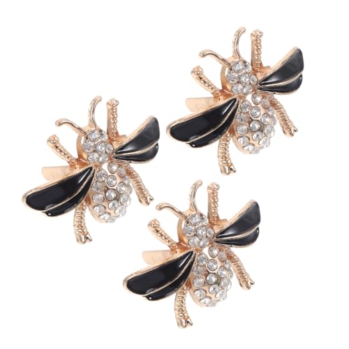 FONDOTIN 3 Stück Metall Bienen Schuh Charm Schmuck Bienen Anstecknadeln Für Damen Modische Bienen Anstecknadeln Schwarze Broschen Gefälschte Libellen Anstecknadel Honig Brosche FONDOTIN 3 Stück Metall Bienen Schuh Charm Schmuck Bienen Anstecknadeln Für Damen Modische Bienen Anstecknadeln Schwarze Broschen Gefälschte Libellen Anstecknadel Honig Brosche von FONDOTIN