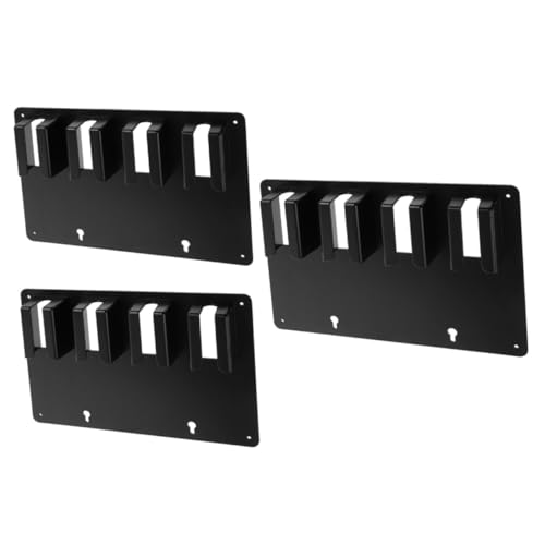 FONDOTIN 3 Stück Schwarzer Haarschneider Halter Wandmontage Friseurbedarf Organizer für Elektroschneider Professionelles Friseurzubehör Stabiles Aufbewahrungsregal für Barbershop FONDOTIN 3 Stück Schwarzer Haarschneider Halter Wandmontage Friseurbedarf Organizer für Elektroschneider Professionelles Friseurzubehör Stabiles Aufbewahrungsregal für Barbershop von FONDOTIN