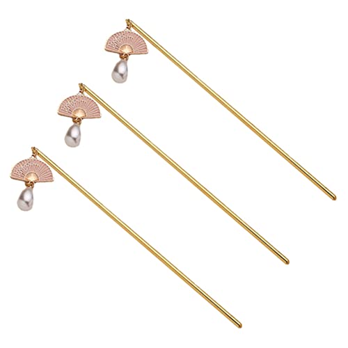FONDOTIN 3 Stück Teiliges Chinesische Haarnadeln Vintage Haarklammern Metall Haarstäbchen für Mädchen Haarschmuck für Moderne Frisuren FONDOTIN 3 Stück Teiliges Chinesische Haarnadeln Vintage Haarklammern Metall Haarstäbchen für Mädchen Haarschmuck für Moderne Frisuren von FONDOTIN