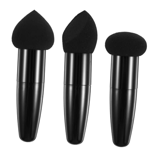 FONDOTIN 3 Stück Teiliges Make up pinsel Griff Herzförmiger Schwamm Nass Trockenanwendung Hochwertige Beauty Supplies für Foundation Concealer und Blush Praktische Kosmetik pens für Frauen FONDOTIN 3 Stück Teiliges Make up pinsel Griff Herzförmiger Schwamm Nass Trockenanwendung Hochwertige Beauty Supplies für Foundation Concealer und Blush Praktische Kosmetik pens für Frauen von FONDOTIN