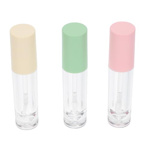 FONDOTIN 3 Stück Transparente Lip Gloss Tubes Nachfüllbare Lippenpflege Fläschchen für DIY Lipgloss Lip Color Mascara Praktische Kosmetikbehälter Vielseitig Einsetzbar als Zufällige Farbe FONDOTIN 3 Stück Transparente Lip Gloss Tubes Nachfüllbare Lippenpflege Fläschchen für DIY Lipgloss Lip Color Mascara Praktische Kosmetikbehälter Vielseitig Einsetzbar als Zufällige Farbe von FONDOTIN