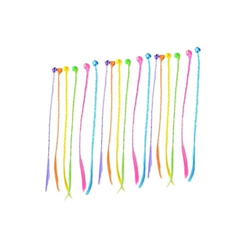 FONDOTIN 36 Stück Haarspangen Farbige Haarclips für Perücken und Zöpfe Lustige Kopfbedeckung für Mädchen Zufällige Farben für Partys und Feste Zufällige Farbe Zufällige Farbe von FONDOTIN