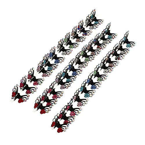 FONDOTIN 36 Stück Klein Teiliges Set Haarspangen für Mädchen und Haarklammern für Frisuren Robustes Material für Tägliches Styling von FONDOTIN