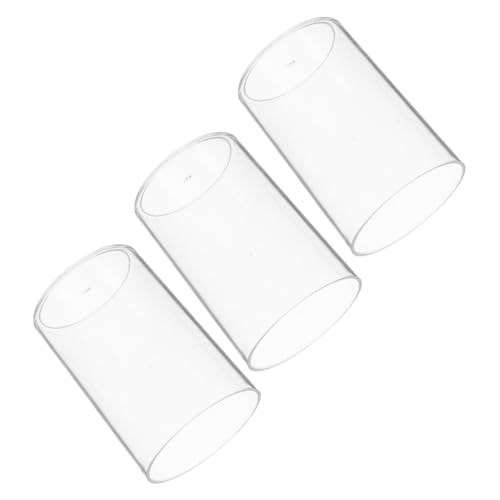 FONDOTIN 3stücke Translater Stifthalter Aus Acryl Stiftebecher Für Schreibtisch Aufbewahrungsbox Für Kugelschreiber Und Bleistifte Organizer Für Büro Und Schule Make-up-Pinsel-becherhalter von FONDOTIN