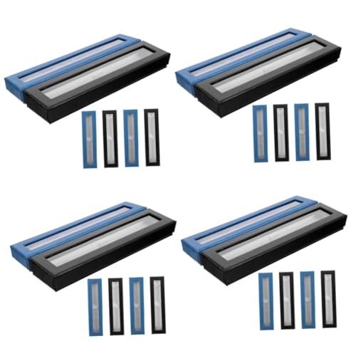 FONDOTIN 4 Sätze Himmel Und Erde Cover Federmäppchen Aufbewahrungsdose Storage Boxes Blaue Gelstifte Mittlere Spitze Stift-Organizer-etui Stiftboxen Leer Stifthalter 6 Stück * 4 von FONDOTIN