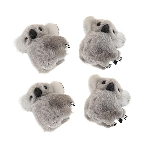 FONDOTIN 4 Stück Kawaii Haarspangen für Plüsch Clips mit Tiermotiven Süße Haaraccessoires für Mädchen für Partys und Festliche Anlässe FONDOTIN 4 Stück Kawaii Haarspangen für Plüsch Clips mit Tiermotiven Süße Haaraccessoires für Mädchen für Partys und Festliche Anlässe von FONDOTIN