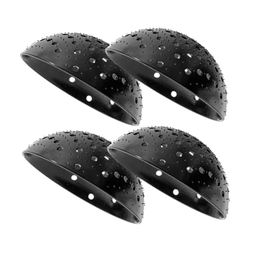 FONDOTIN 4 Stück Silikon Haarpolster Styling Pad Dutt Unsichtbare Haarbeulen Volumen Einsatz Haarknoten Zubehör Damen Haar Accessoire Haarpolster Pad Haarvolumen Einsatz von FONDOTIN