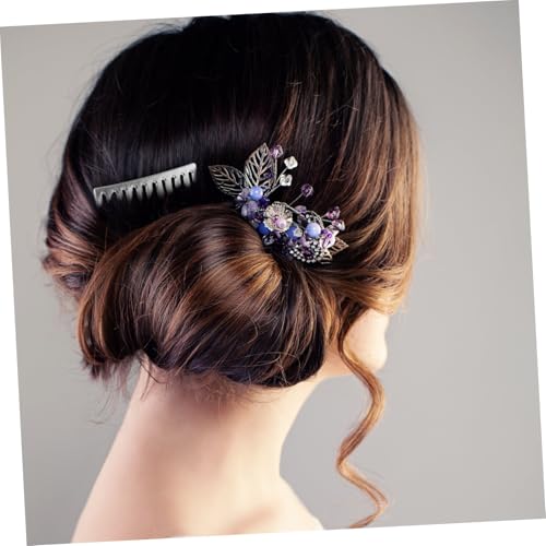 FONDOTIN 4 Stück Teiliges Haarkamm Flexiblem Metall Langlebig und Formstabil Vielseitig für Brautfrisuren Haarschmuck und DIY haarteile Geeignet für Damen Bräute und Alltag Einfache von FONDOTIN