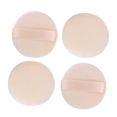 FONDOTIN 4 Stück Teiliges Make up puderquasten mit Weichem Rayonband Kleine Runde Foundation Schwämme für Gleichmäßige Gesichtsabdeckung Waschbar Sanft zur Haut für Salon und Reise FONDOTIN 4 Stück Teiliges Make up puderquasten mit Weichem Rayonband Kleine Runde Foundation Schwämme für Gleichmäßige Gesichtsabdeckung Waschbar Sanft zur Haut für Salon und Reise von FONDOTIN