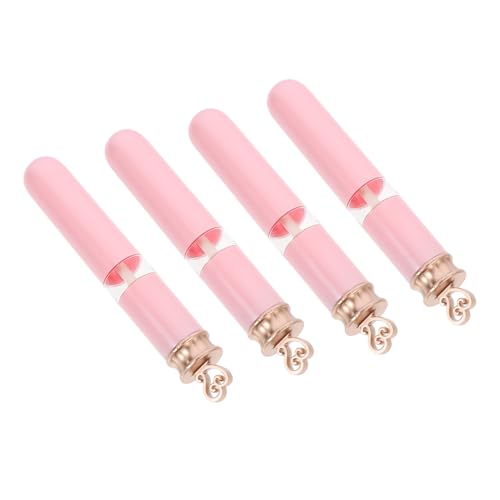 FONDOTIN 4 Stück Teiliges Nachfüllbare Lippenpflegebehälter in Herzform Tragbare Lippenbalsamtuben für DIY Lipgloss Lip Oil und Lip Color für Reisen und Tägliche Anwendung FONDOTIN 4 Stück Teiliges Nachfüllbare Lippenpflegebehälter in Herzform Tragbare Lippenbalsamtuben für DIY Lipgloss Lip Oil und Lip Color für Reisen und Tägliche Anwendung von FONDOTIN