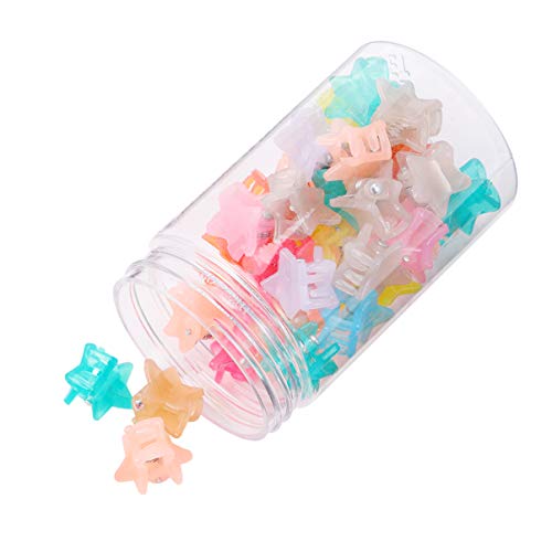 FONDOTIN 40 Stück Kleiner Haarklammern Für Mädchen Haarnadeln in Sternform Leicht Langlebig Für Haartypen Zubehör Für Haarstyling von FONDOTIN