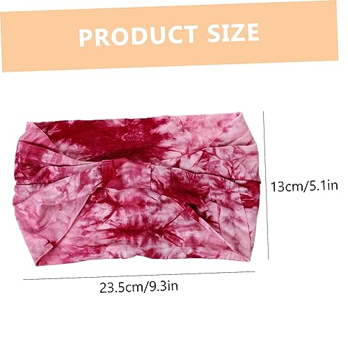 FONDOTIN 4stücke Bandana Stirnbänder Für Damen Elastische Haarbänder Mit Knoten Atmungsaktive Sport Stirnbänder Vielseitig Für Yoga Und Workout Bequeme Kopfbedeckungen von FONDOTIN