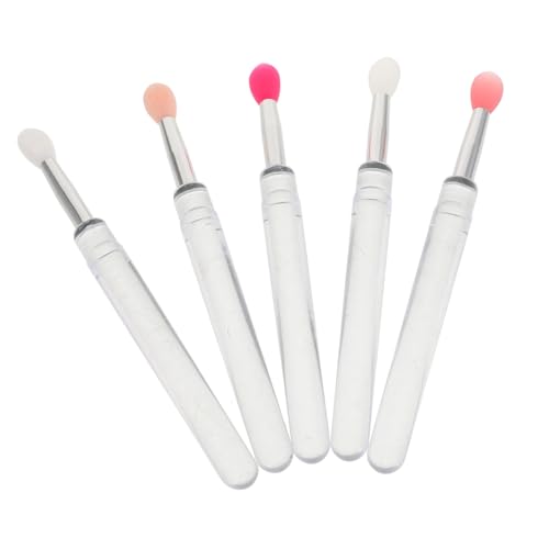 FONDOTIN 5 Stück Silikon Lippenpinsel mit Feiner Spitze Wiederverwendbar Multifunktional für Lippenstift Lipgloss Lippenmasken und Lidschatten Kompakt und Reisefreundlich für Präzises FONDOTIN 5 Stück Silikon Lippenpinsel mit Feiner Spitze Wiederverwendbar Multifunktional für Lippenstift Lipgloss Lippenmasken und Lidschatten Kompakt und Reisefreundlich für Präzises von FONDOTIN