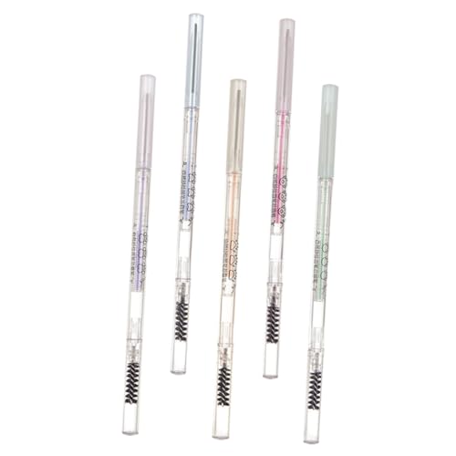 FONDOTIN 5 Stück Teiliges Wasserdichtes Augenbrauenstift Doppelseitige Ultrafeine Brauenstifte mit Pinsel Langlebige Natürliche Augenbrauen Make Up Werkzeuge Tragbar für Präzises Styling FONDOTIN 5 Stück Teiliges Wasserdichtes Augenbrauenstift Doppelseitige Ultrafeine Brauenstifte mit Pinsel Langlebige Natürliche Augenbrauen Make Up Werkzeuge Tragbar für Präzises Styling von FONDOTIN