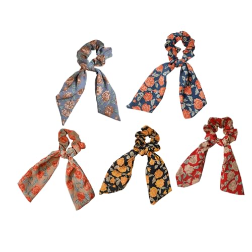 FONDOTIN 5stücke Haargummis Schal Für Frauen Und Mädchen Haargummis in Zufälliger Farbe Schal Scrunchies Für Täglichen Gebrauch Und Partys FONDOTIN 5stücke Haargummis Schal Für Frauen Und Mädchen Haargummis in Zufälliger Farbe Schal Scrunchies Für Täglichen Gebrauch Und Partys von FONDOTIN