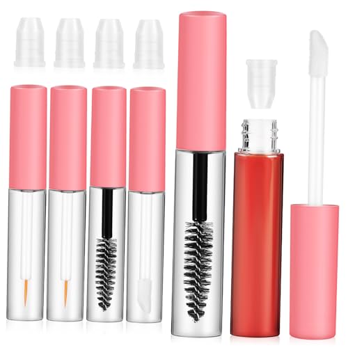 FONDOTIN 6 Stück Leere Kosmetikbehälter Kleine Nachfüllflaschen mit Zauberstab Luftdichte Mascara Eyeliner Lipgloss Tubes Kompakt und Reisefreundlich für DIY Make up und Unterwegs FONDOTIN 6 Stück Leere Kosmetikbehälter Kleine Nachfüllflaschen mit Zauberstab Luftdichte Mascara Eyeliner Lipgloss Tubes Kompakt und Reisefreundlich für DIY Make up und Unterwegs von FONDOTIN