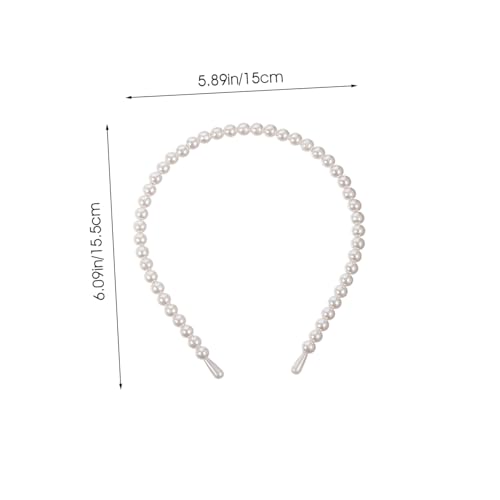 FONDOTIN 6 Stück Teiliges Damen Haarband Minimalistischer Haarreif aus Weichem Material für Langes Tragen Leichtes Stylingzubehör für Frauen und Mädchen Geeignet für Party Strand Alltag von FONDOTIN