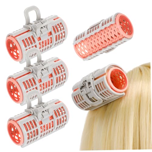 FONDOTIN 6 Stück Teiliges Haarwickler Selbstgreifend für Natürliches Styling Frei von Hitze Leichte Langlebige Lockenwickler Clips für Frauen und Mädchen Schonend für Haartypen Praktisches von FONDOTIN