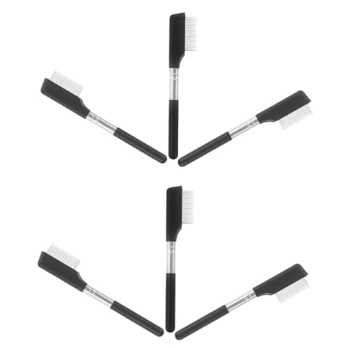 FONDOTIN 6 Stück Teiliges Metall Wimpernkamm Lash Separator Comb mit Feinen Zähnen für Präzises Wimpern Augenbrauenstyling Portables Lash Definer Tool zur Entfernung von Mascara Klümpchen FONDOTIN 6 Stück Teiliges Metall Wimpernkamm Lash Separator Comb mit Feinen Zähnen für Präzises Wimpern Augenbrauenstyling Portables Lash Definer Tool zur Entfernung von Mascara Klümpchen von FONDOTIN