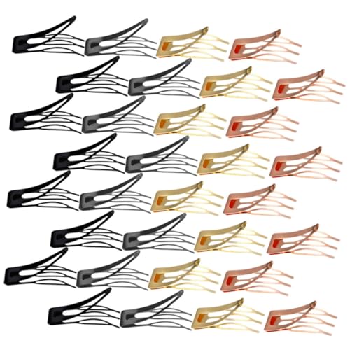 FONDOTIN 60 Stück Teiliges Metall Haarklammern in Schwarz Roségold Gunmetal Haarschmuck für Damen und Rutschfeste Haarspangen Vielseitige Haaraccessoires für Alltag und Festtage von FONDOTIN