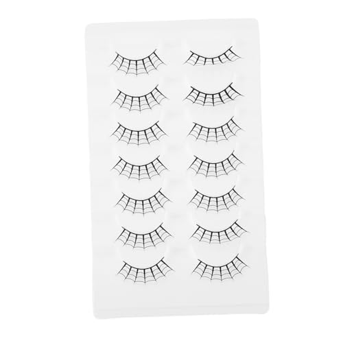 FONDOTIN 7 Paare Halloween Wimpern Langlebige Halloween Fake Lashes mit Einzigartigem Design Dichte Kosmetikwimpern für Frauen für Karneval Party Cosplay und Bühnenauftritte FONDOTIN 7 Paare Halloween Wimpern Langlebige Halloween Fake Lashes mit Einzigartigem Design Dichte Kosmetikwimpern für Frauen für Karneval Party Cosplay und Bühnenauftritte von FONDOTIN