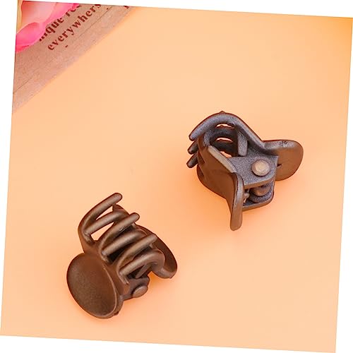 FONDOTIN 72stücke Kunststoff-kieferklammer Mini-haarspange Mit Buntem Zahn-design Rutschfester Griff Haarschmuck Für Haar-ordnung Geeignet Für Frauen Und Mädchen von FONDOTIN