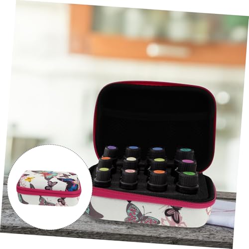 FONDOTIN Ätherische Öle Tasche Fächer Tragbar Leicht Reise Essential Oil Flaschen Organizer Aufbewahrungstasche für Alltag und Outdoor FONDOTIN Ätherische Öle Tasche Fächer Tragbar Leicht Reise Essential Oil Flaschen Organizer Aufbewahrungstasche für Alltag und Outdoor von FONDOTIN