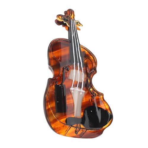 FONDOTIN Acetat Haarklammer Große Haarkralle Cello Design Shark Clip Haarschmuck Für Frauen Mädchen Musikliebhaber Vielseitiger Haarhalter Für Verschiedene Haartypen von FONDOTIN
