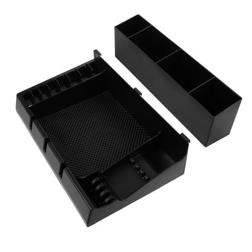 FONDOTIN Barber Clipper Organizer Aufbewahrungsbox Schwarz Praktischer Clip Halter für Friseurzubehör Stoßfestes Case für Haarschneidemaschinen und Zubehör für Salon und DIY Haarschnitt FONDOTIN Barber Clipper Organizer Aufbewahrungsbox Schwarz Praktischer Clip Halter für Friseurzubehör Stoßfestes Case für Haarschneidemaschinen und Zubehör für Salon und DIY Haarschnitt von FONDOTIN