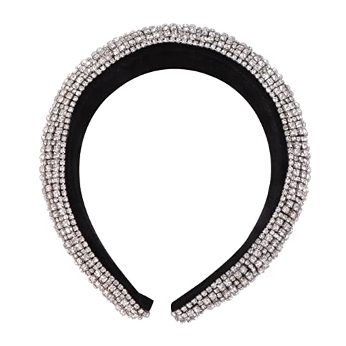 FONDOTIN Barocke Rhinestone Damen Stirnbänder Haarschmuck aus Silbernem Leicht und Langlebig für Partys und Besondere Anlässe FONDOTIN Barocke Rhinestone Damen Stirnbänder Haarschmuck aus Silbernem Leicht und Langlebig für Partys und Besondere Anlässe von FONDOTIN