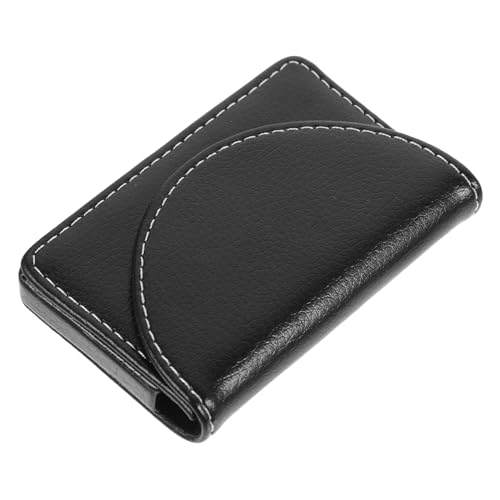 FONDOTIN Business Kartenetui aus Hochwertigem Leder Schlanker Kartenhalter mit Praktischem Schutz Robust und Leicht für Visitenkartenaufbewahrung im Business und Reisealltag von FONDOTIN