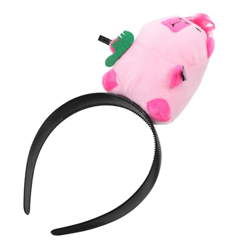 FONDOTIN Capybara Stirnband Haarband Kopfbedeckung Cartoon Design Haar Accessoire Foto Requisiten Party Zubehör Cosplay Kopfband Für Halloween Und Festivals von FONDOTIN