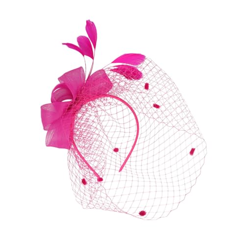 FONDOTIN Eleganter Braut Haarschmuck Netzspitze Haarclip Party Haaraccessoire für Frauen Geeignet für Hochzeiten Verlobungen Fotoshootings und Festliche Anlässe Charmantes Mesh Design von FONDOTIN