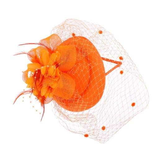 FONDOTIN Faszinator -stirnband Vintage-fascinator -clip Fascinator-netz -haarclip Für Damen Als Kopfschmuck Für Hochzeit Party Teeparty von FONDOTIN