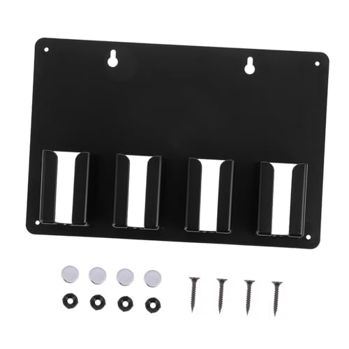 FONDOTIN Elektrischer Haarschneider Halter Schwarz Praktisches Aufbewahrungs und Displayregal für Friseurbedarf Robustes Organizer Ständer für Bart und Haarschneidemaschinen Platzsparend von FONDOTIN