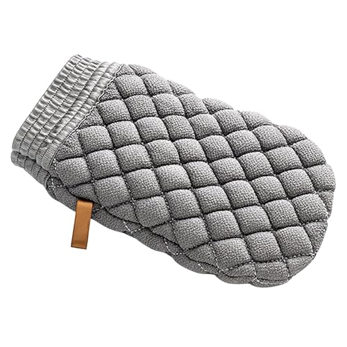 FONDOTIN Exfoliating Rückenschrubber für Herren Doppelseitiges Peeling badetuch zur Sanften Reinigung von Rücken Nacken und Schultern Leichter Körper peelinghandschuh für Dusche und von FONDOTIN