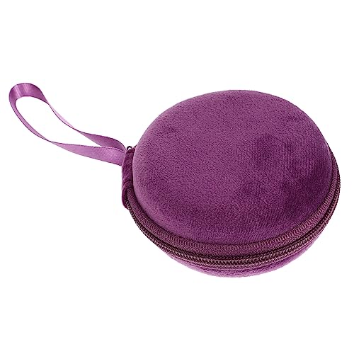 FONDOTIN Fächer Ätherische Öle Aufbewahrungstasche Flaschen Organizer Tragetasche mit Polsterung und Reißverschluss für Nagellack und Parfüm Kompakt und Stoßfest für Reise und Alltag von FONDOTIN