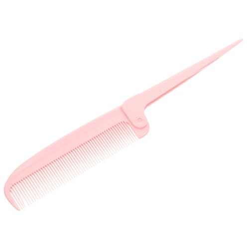 FONDOTIN Faltbarer Haarkamm mit Feiner Spitze Kleines Langlebiges Styling accessoire zum Sanften Entwirren und Präzisen Abteilen Kompakt für Unterwegs Geeignet für Damen und Friseure von FONDOTIN