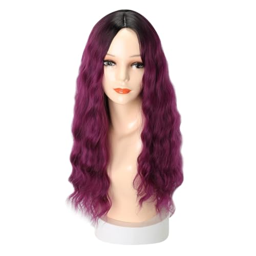 FONDOTIN Farbverlauf Lange Lockige Perücke Fluffy Fiber Hochtemperaturfaser Realistische Haarlinie Damen Party Cosplay Alltag Hitzebeständig Natürliches Styling FONDOTIN Farbverlauf Lange Lockige Perücke Fluffy Fiber Hochtemperaturfaser Realistische Haarlinie Damen Party Cosplay Alltag Hitzebeständig Natürliches Styling von FONDOTIN